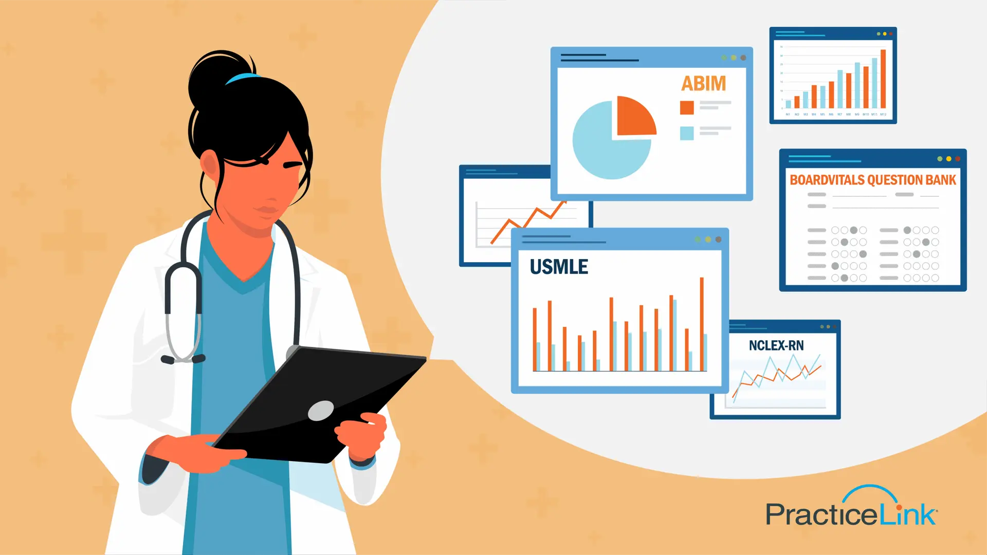 BoardVitals question bank for aspiring physicians preparing to pass their medical boards.